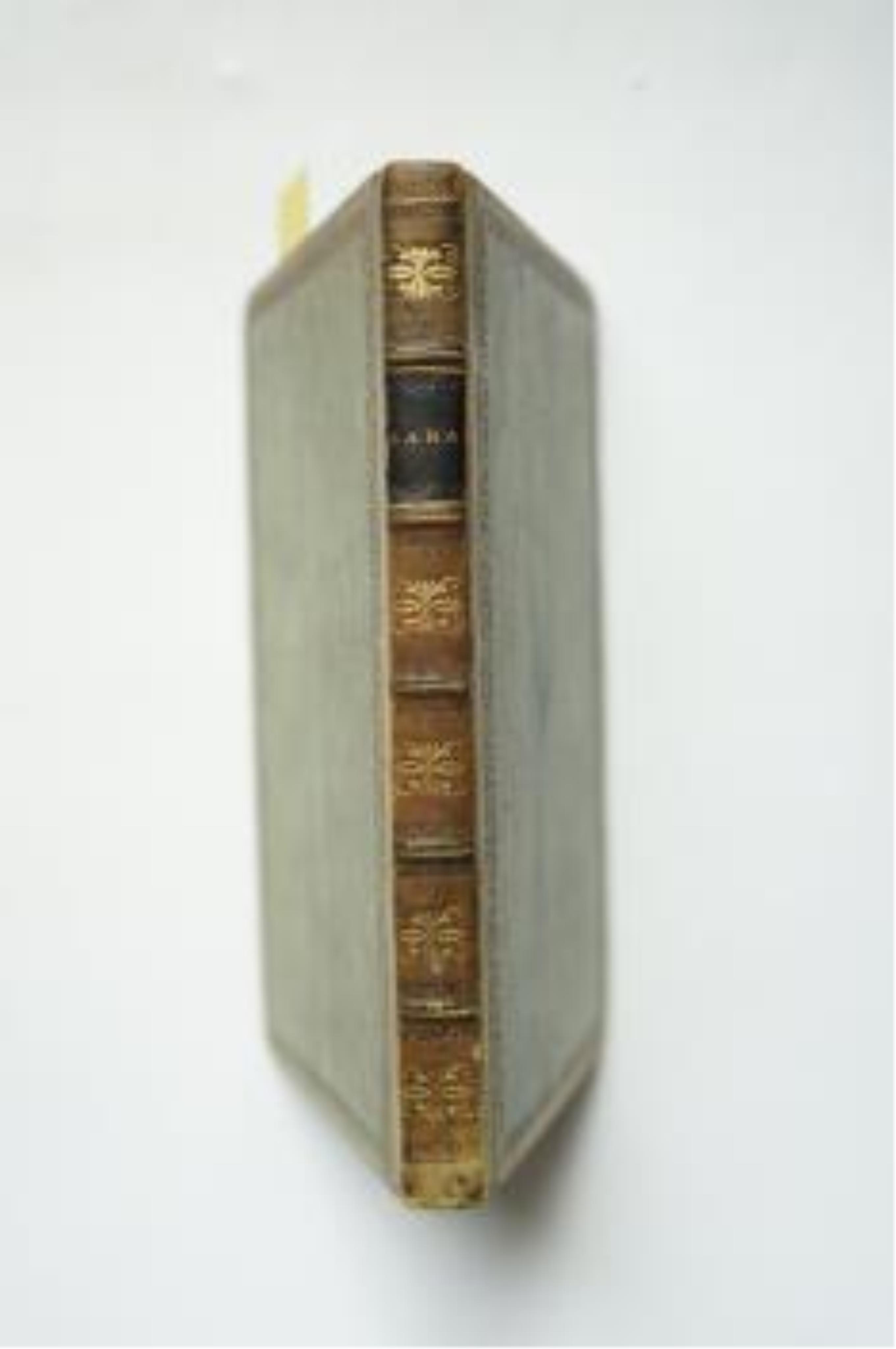 Medwin, Thomas - Conversations of Lord Byron noted During a Residence at Pisa, in the years 1821 and 1822, 2 vols, 12mo, half calf, Henry Colburn and Ruchard Bentley, London, 1830; another copy - 2 vols in 1, 8vo, half c